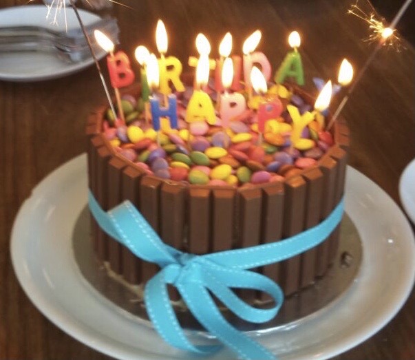 An ice-cream birthday cake - a example of the many baking and party ideas you can find on The Party Toad website.