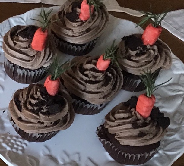 Chocolate Cupcakes with butter icing