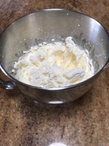 Whipped cream - Peppermint crisp pudding
