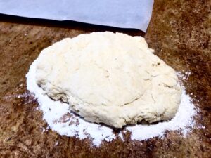 Turn out dough onto generously floured surface