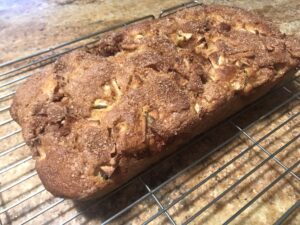Apple and Cinnamon Loaf - Allow to cool on wire rack