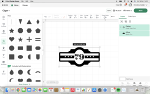 Cigar Label - Complete the design by adding parallel rectangles and decorative stars