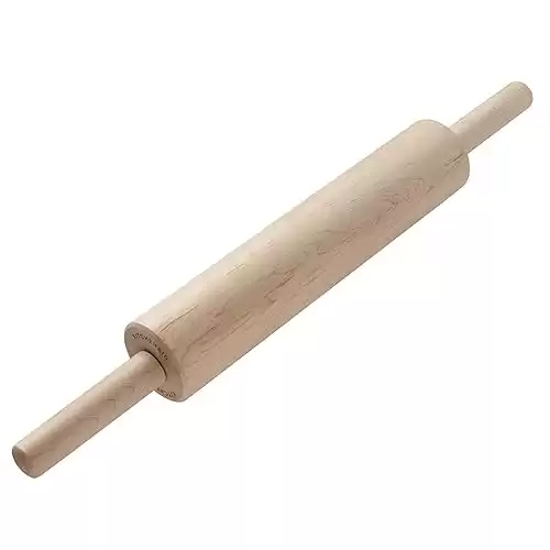 KitchenAid Maple Wood Handled Rolling Pin, 22-Inch